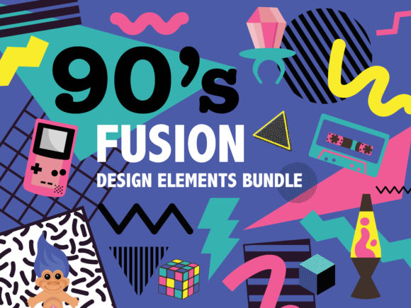 90s Fusion Design Elements