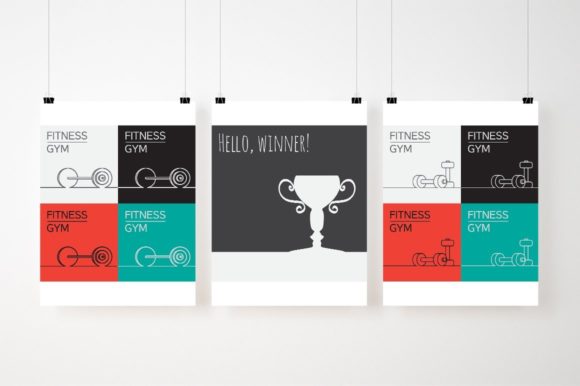 Fitness GYM Banner: A Versatile Design Resource for Sports and Fitness Promotion