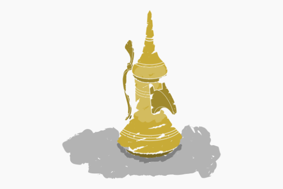 Top Front Side Brush Strokes Dallah Pot: A Strategic Design Element for Cultural and Commercial Projects
