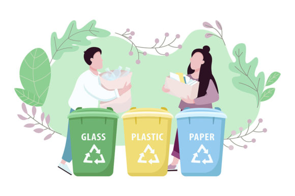 Waste Management, Eco Friendly Living 2D: A Visual Revolution in Sustainable Design